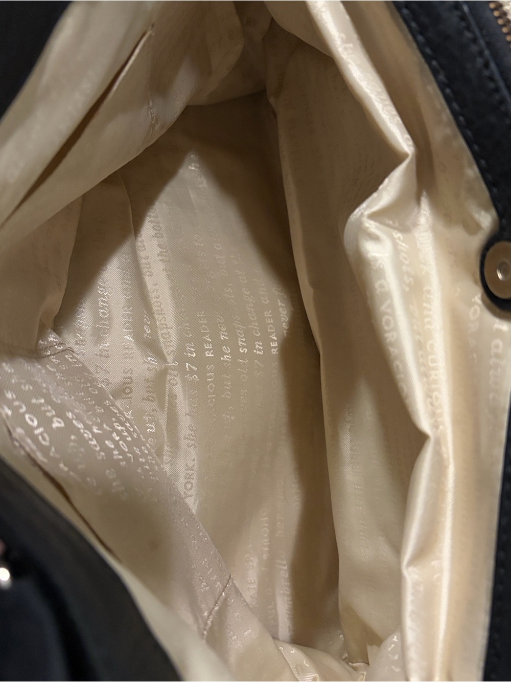 kate spade “storybook lining” Satchel…(callout) see picture - Picture 9 of 15